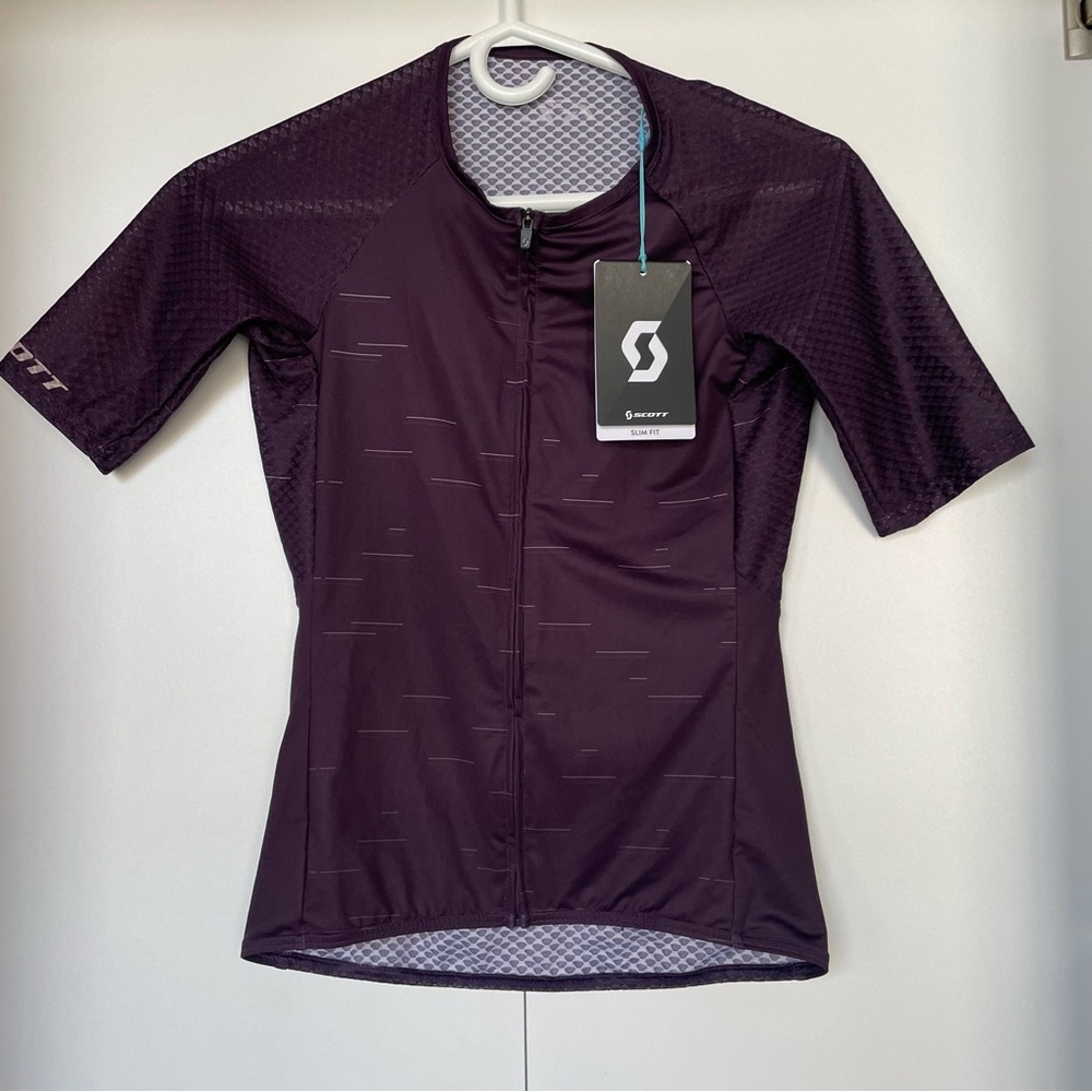 Scott Purple Cycling Jersey